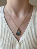 Sparkling Sea Gold Necklace