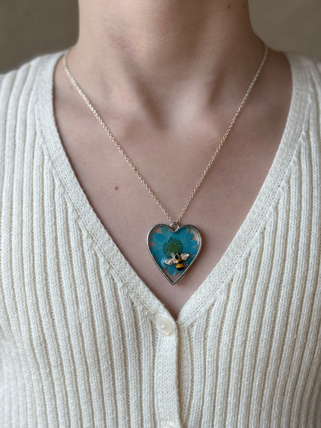 Daisy Dream Silver Necklace