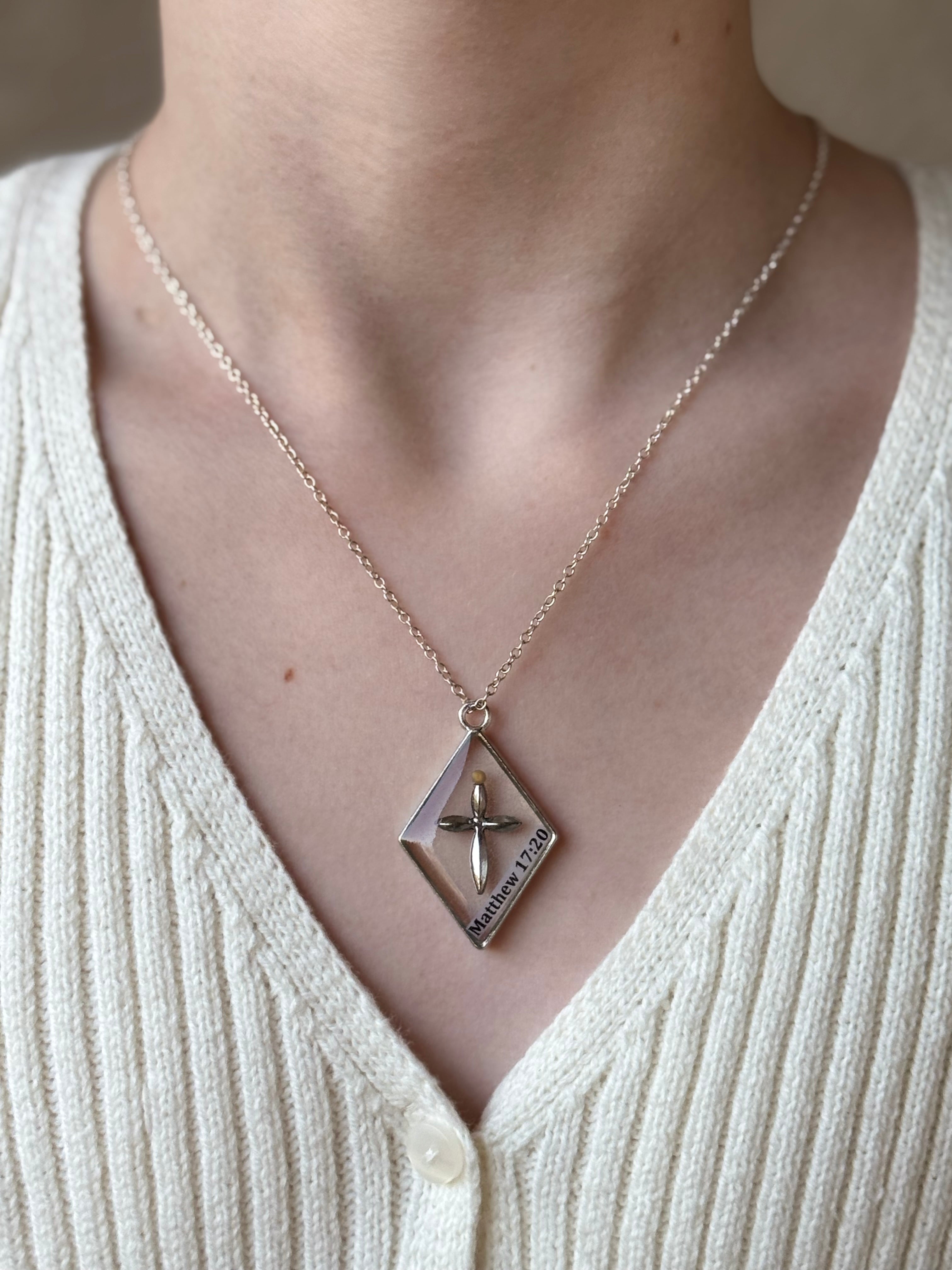 His Purpose Silver Necklace