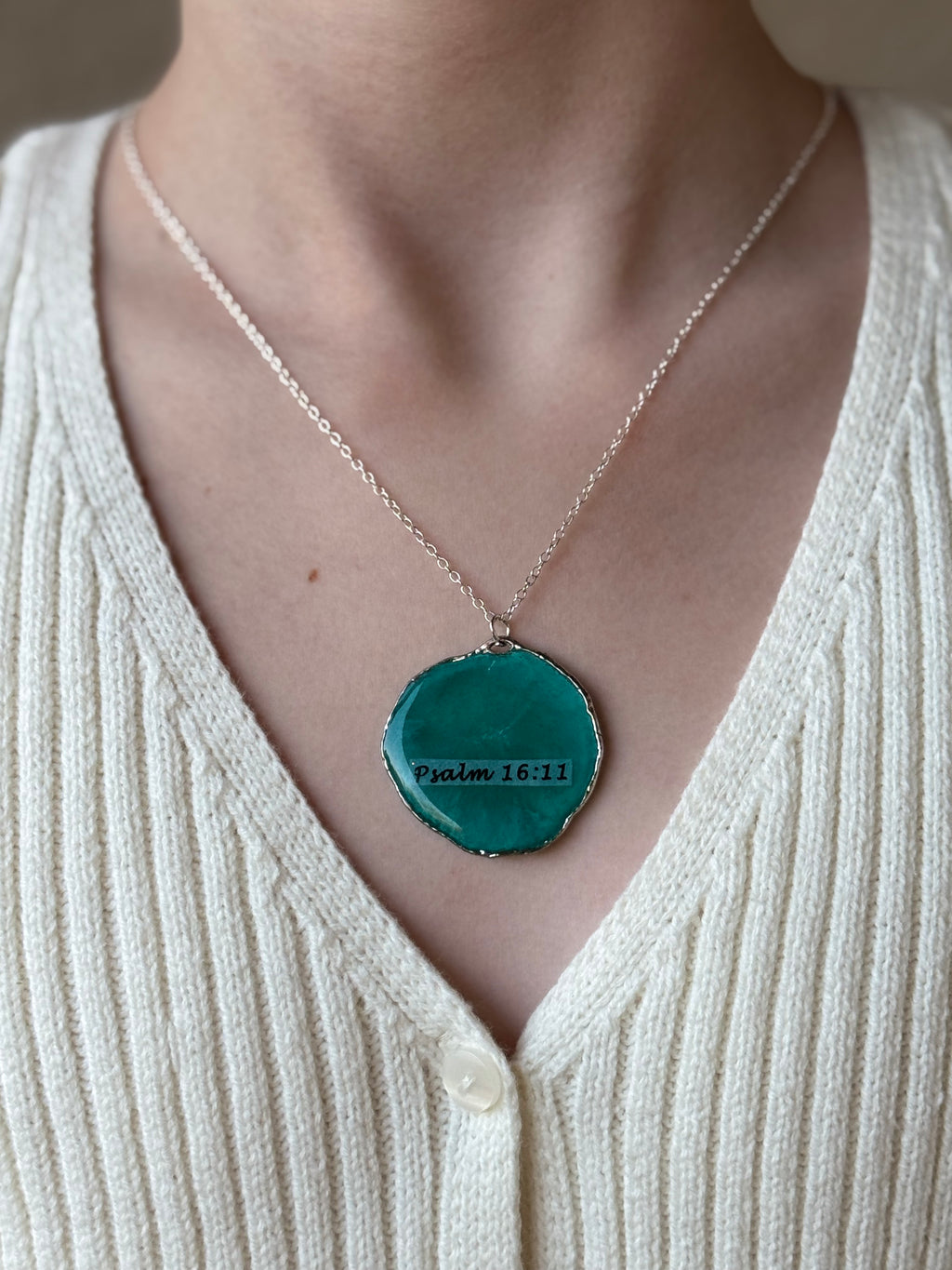 Still Waters Silver Necklace