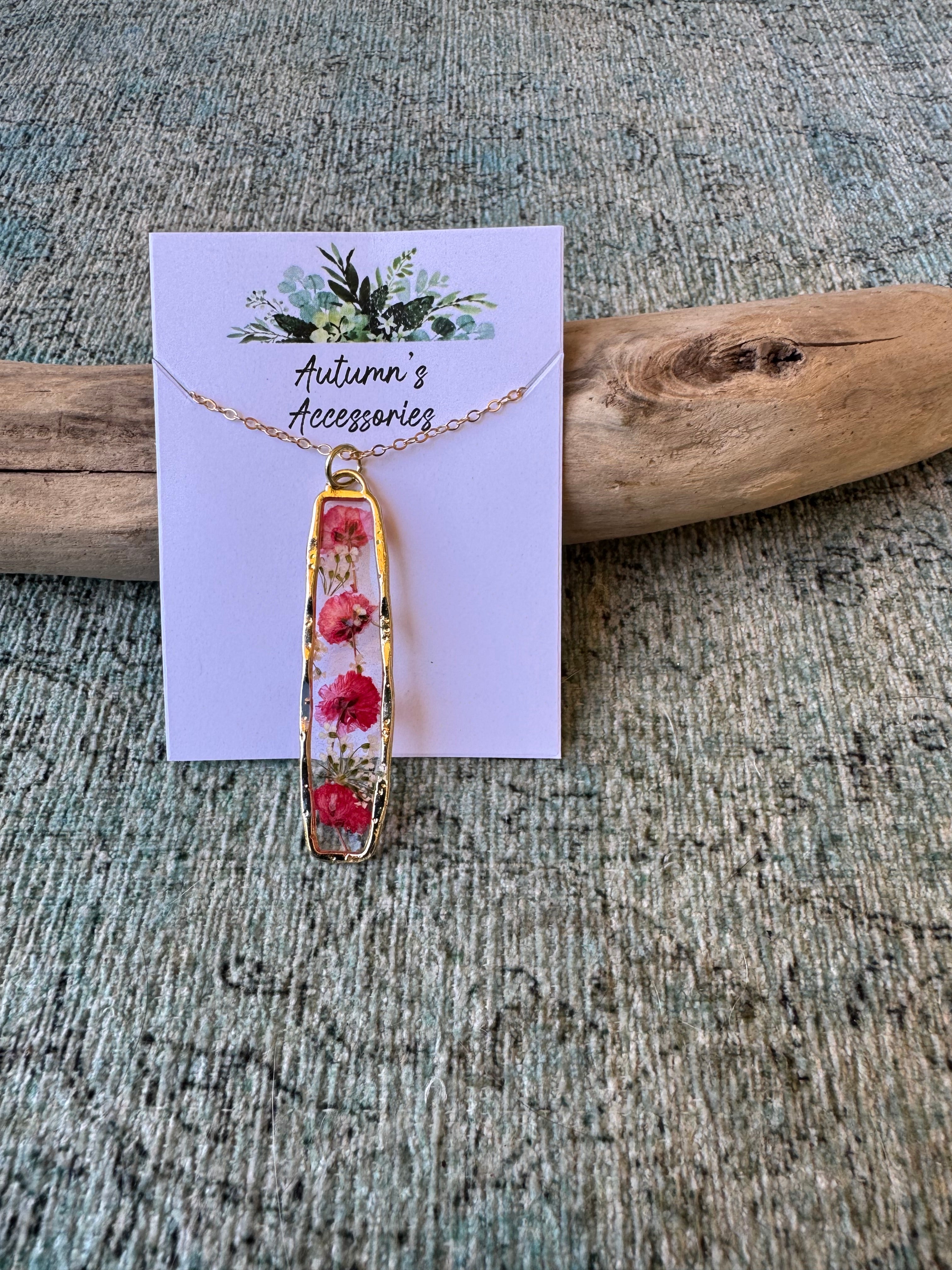 Cherry Blossom Gold Necklace
