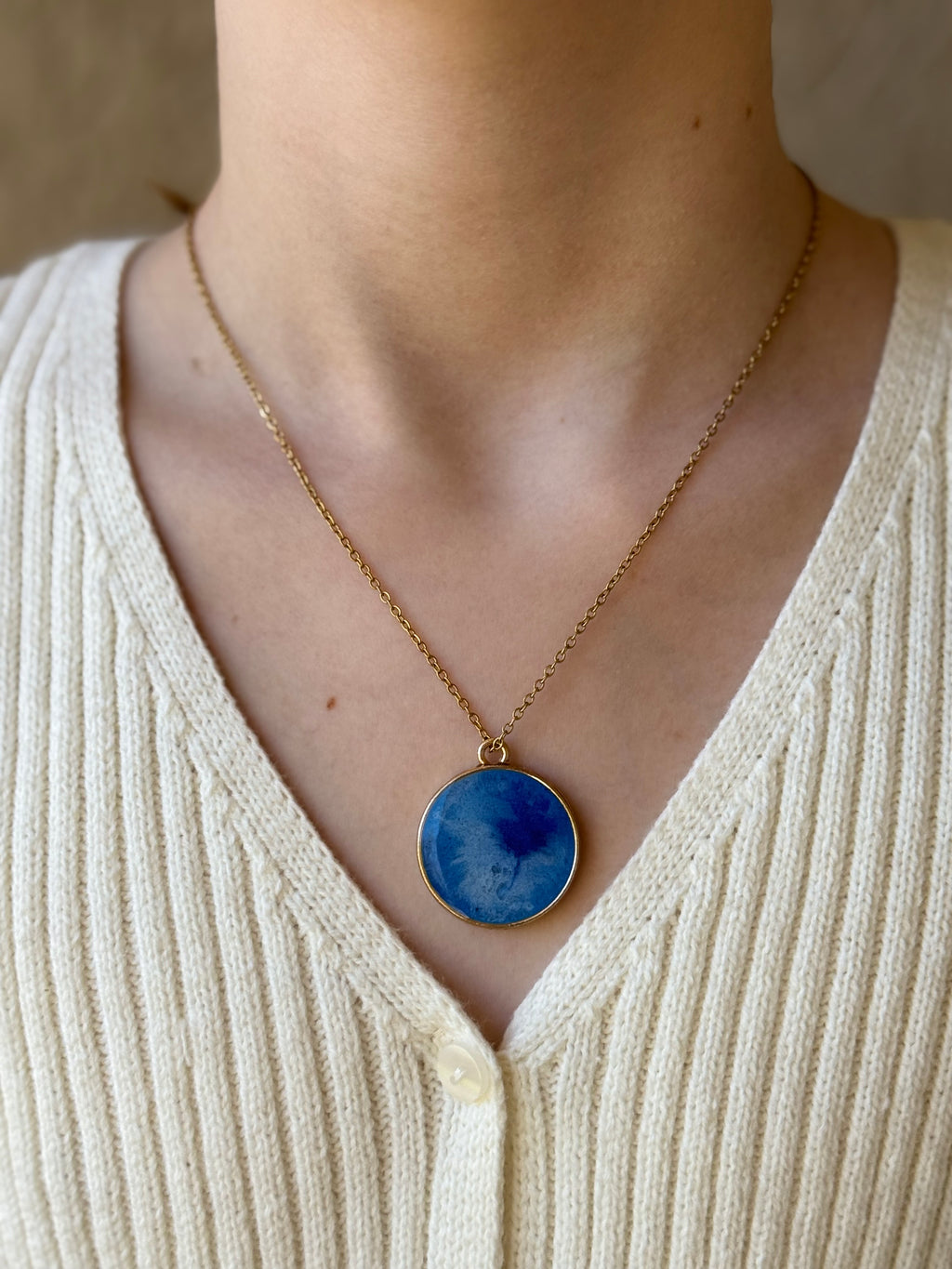 Ocean Tide Gold Necklace