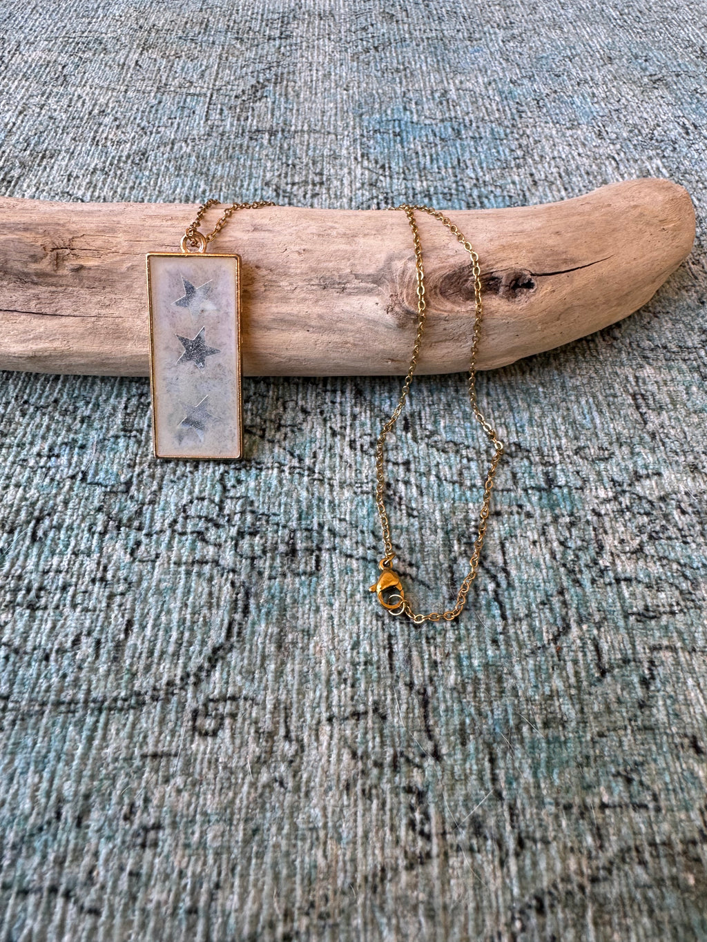 Starry Cloud Gold Necklace