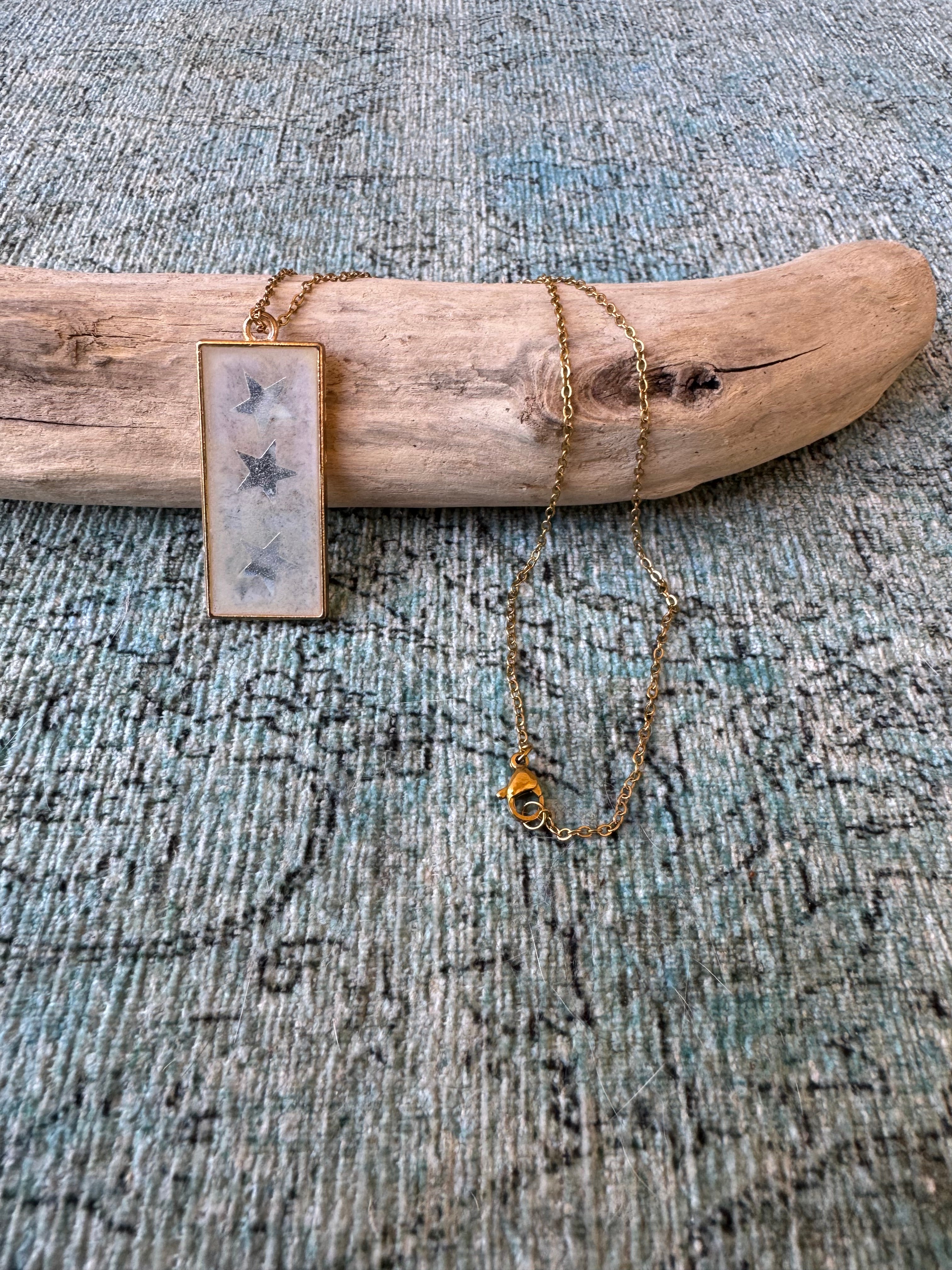 Starry Cloud Gold Necklace