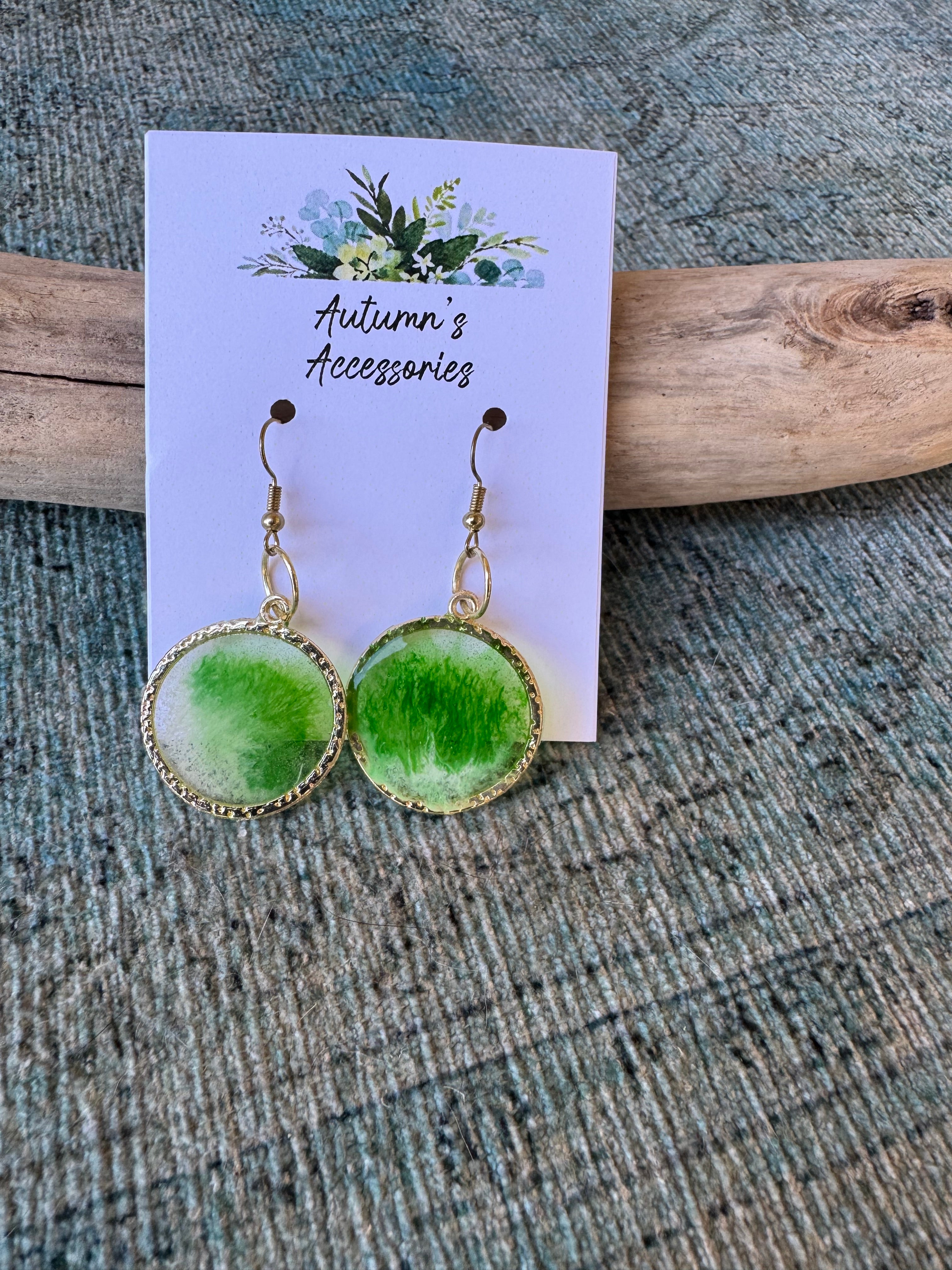 Key Lime Pie Gold EarrIngs