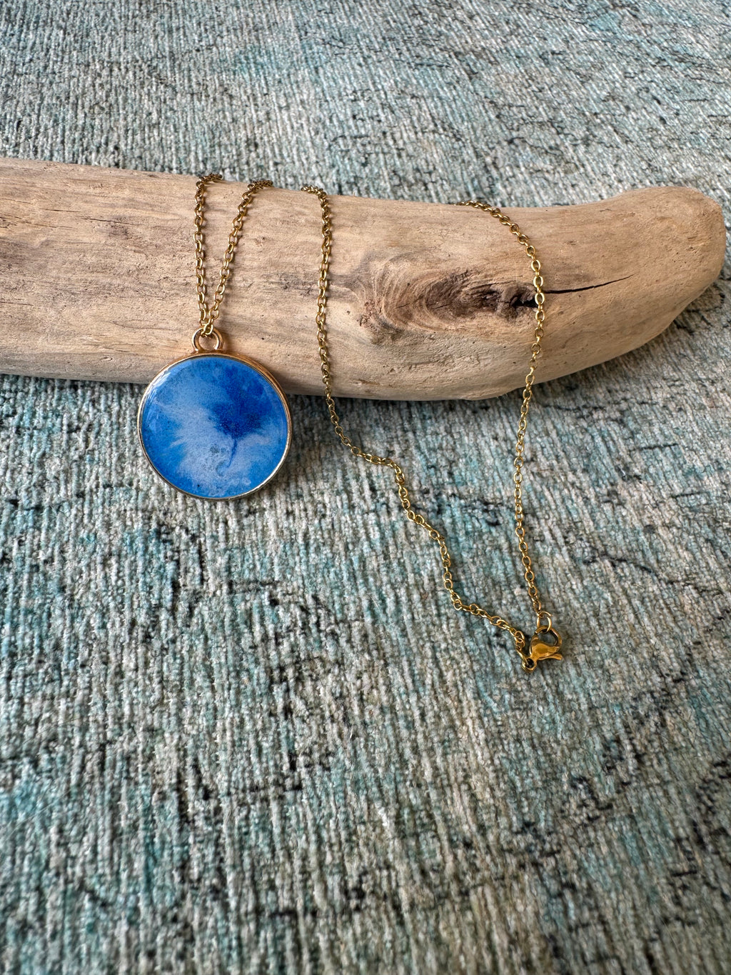 Ocean Tide Gold Necklace