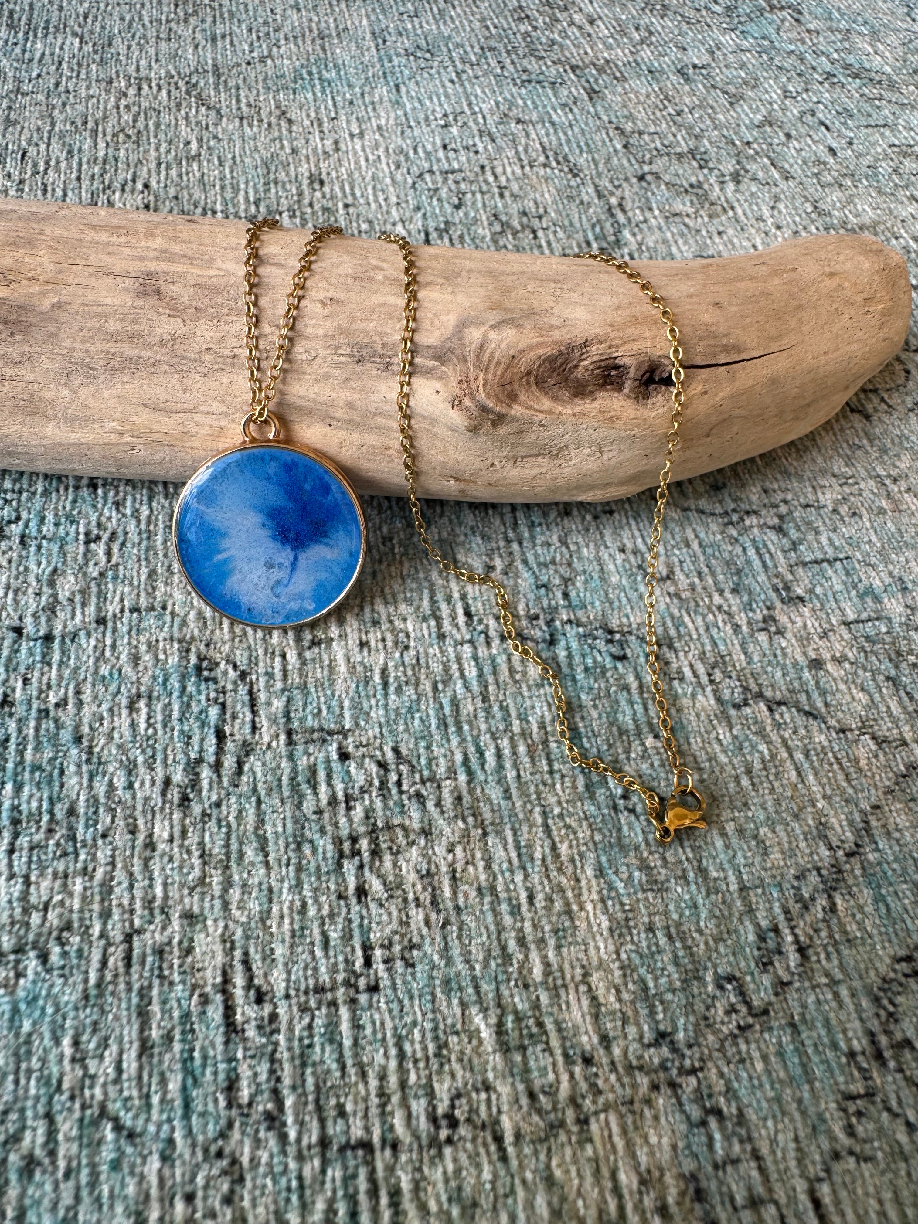Ocean Tide Gold Necklace