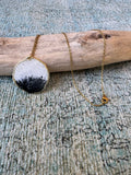 Marshmallow Fluff Gold Necklace