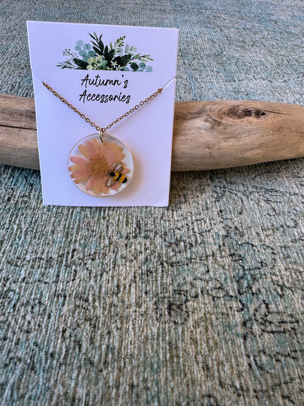 Busy Bee Gold Necklace