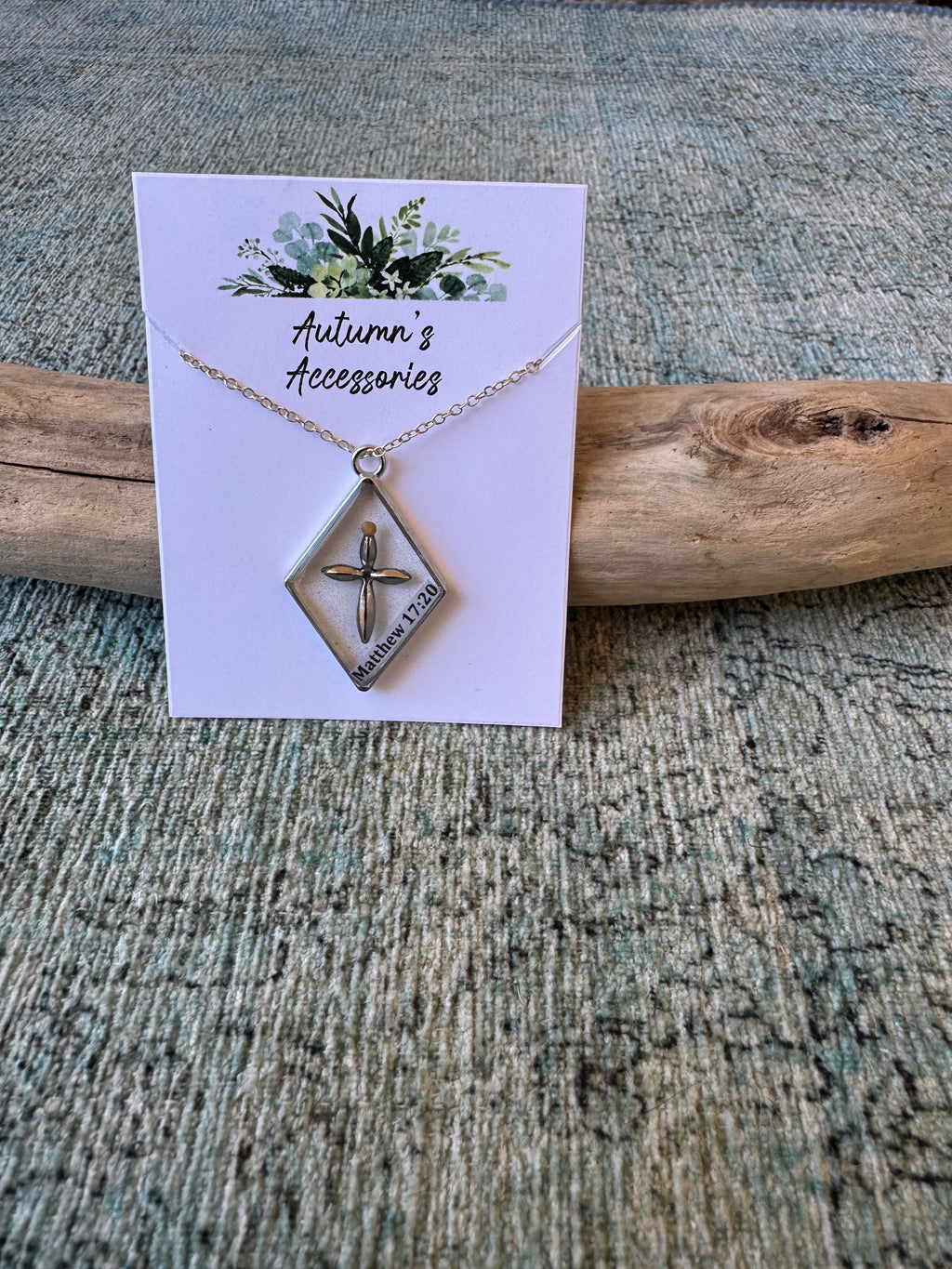 His Purpose Silver Necklace