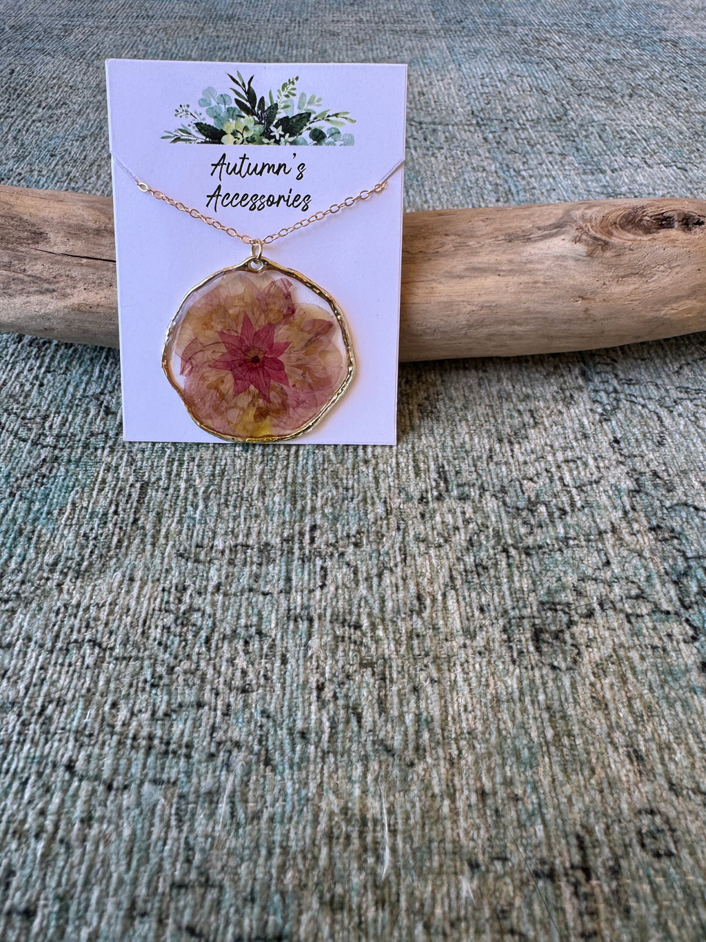 Lotus Bloom Gold Necklace