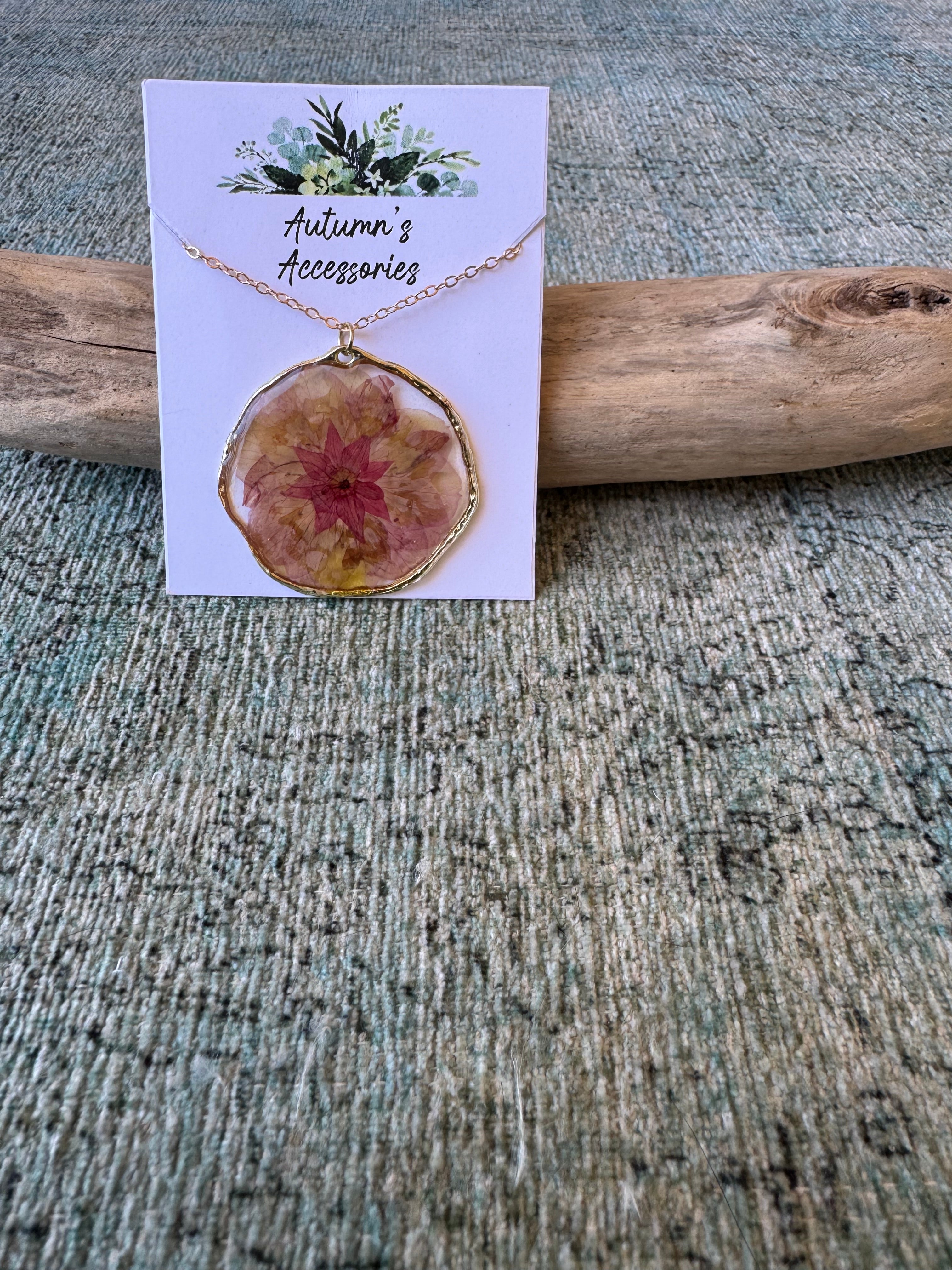 Lotus Bloom Gold Necklace