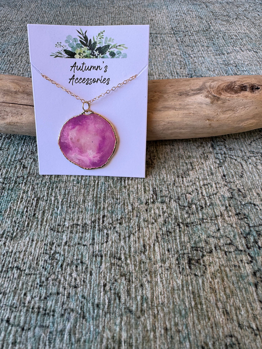 Berries-n-Cream Gold Necklace