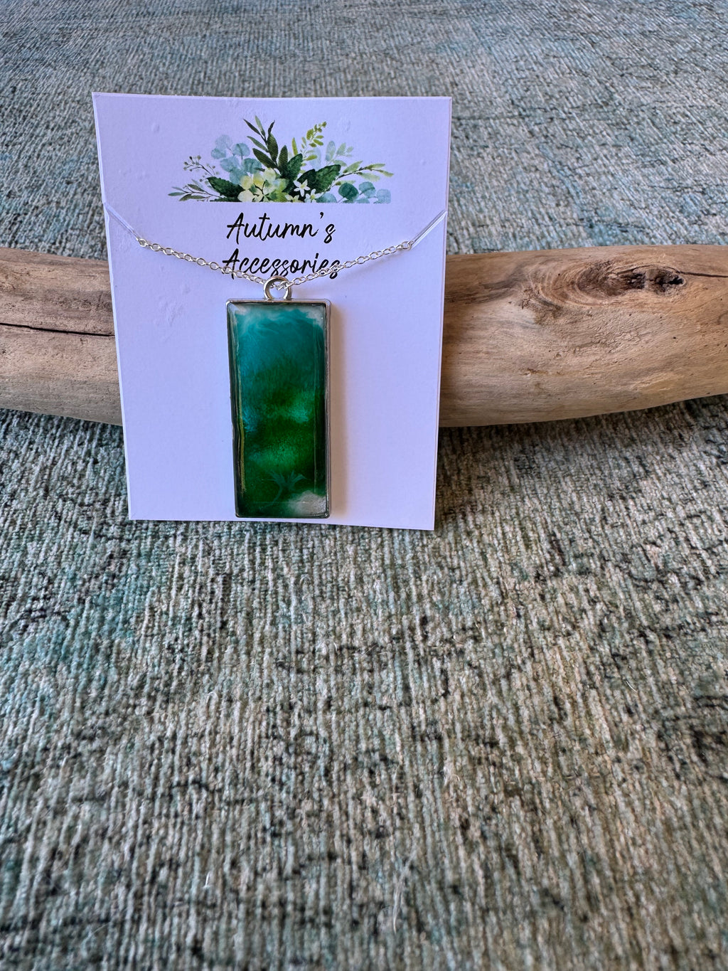 Ocean Splash Silver Necklace