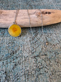 Lemon Twist Silver Necklace