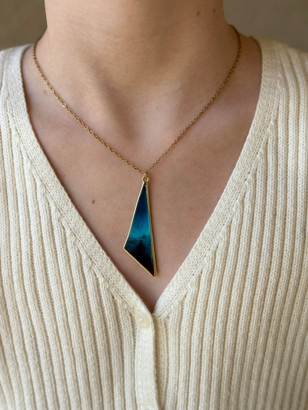 Twilight Dusk Gold Necklace