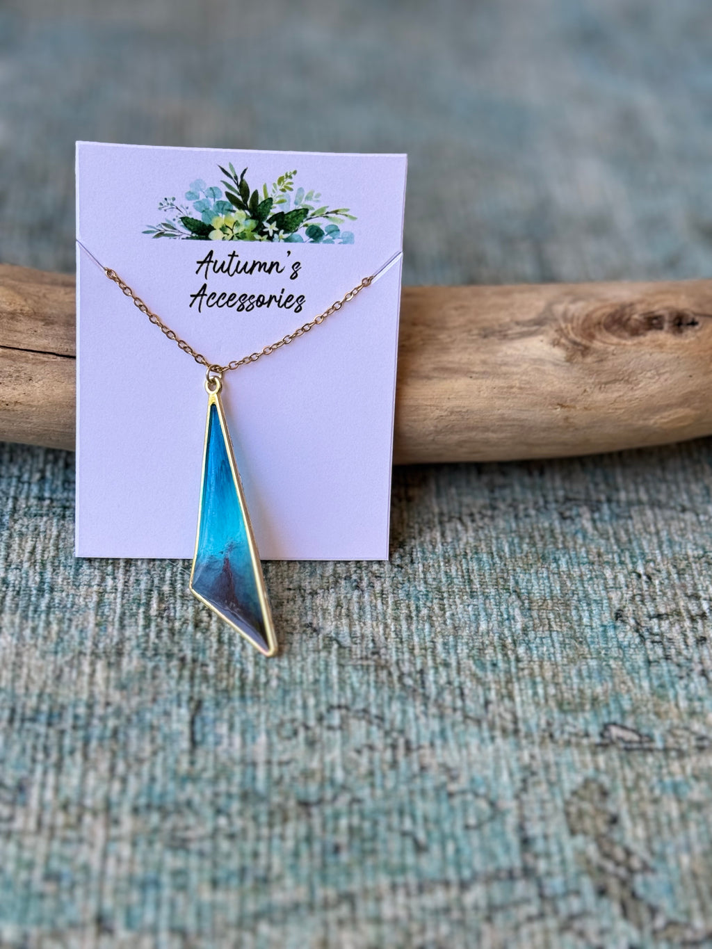 Twilight Dusk Gold Necklace