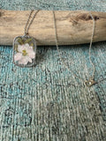 Spring Nightfall Silver Necklace