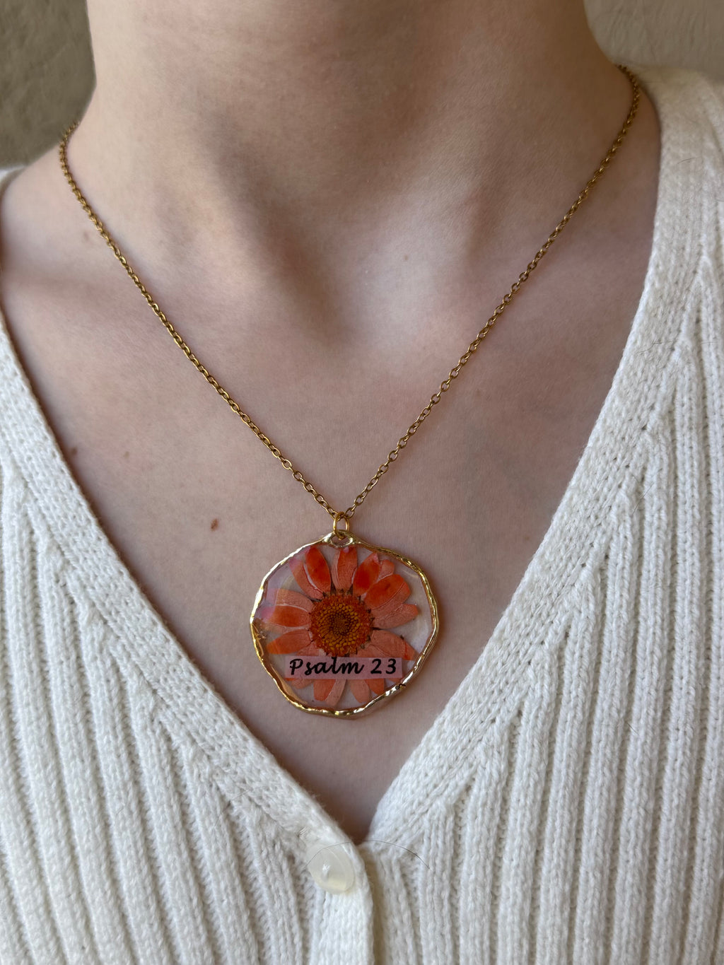 Restore My Soul Gold Necklace