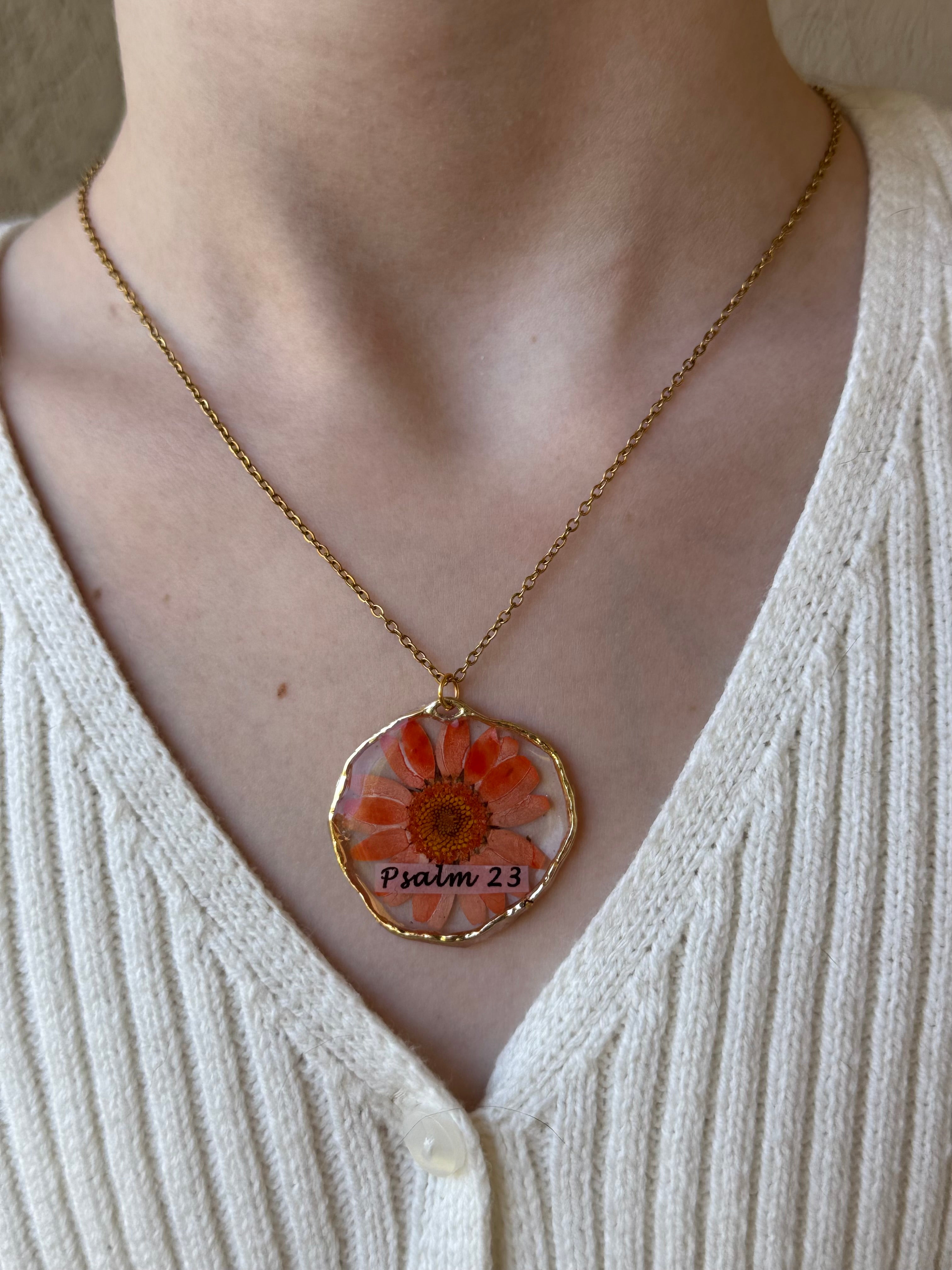 Restore My Soul Gold Necklace