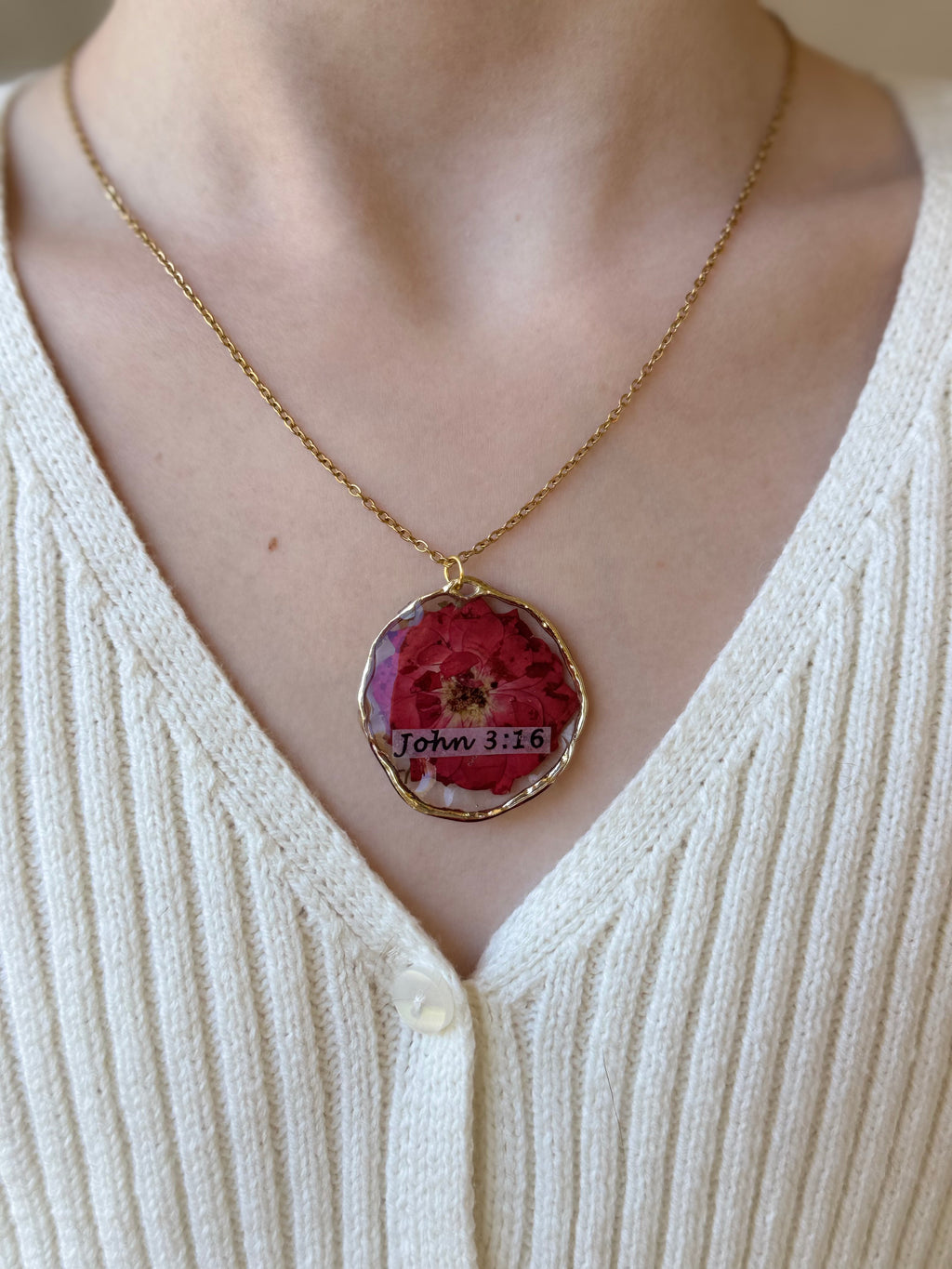 Eternal Life Gold Necklace