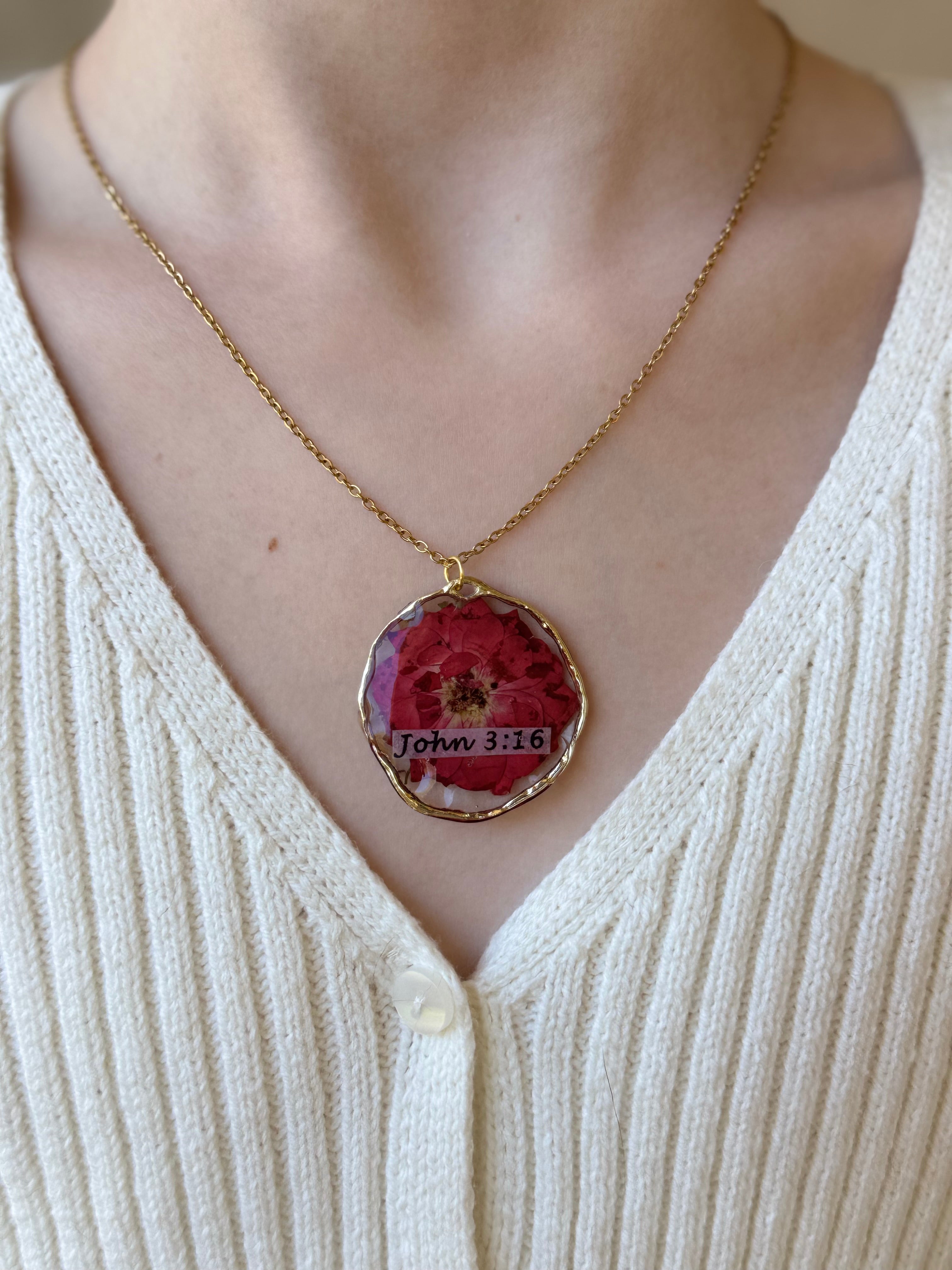 Eternal Life Gold Necklace